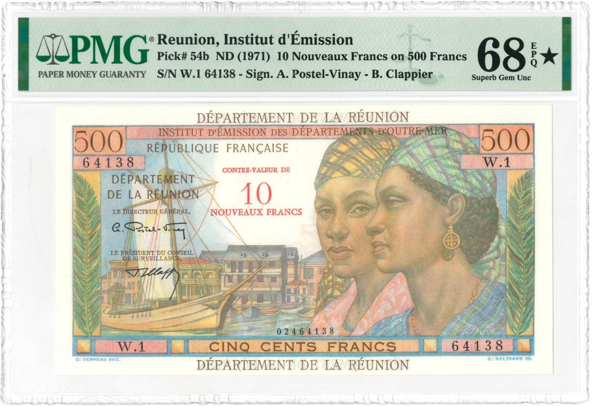 France. 500 Francs. Banknote. Type 1971. - UNC.