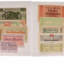 Germany. Lot 50 notes. Notgeld. Type 1923. - Fine – UNC.