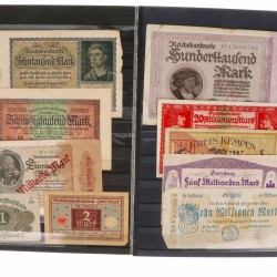 Germany. Lot 50 notes. Notgeld. Type 1923. - Fine – UNC.