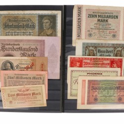 Germany. Lot 50 notes. Notgeld. Type 1923. - Fine – UNC.