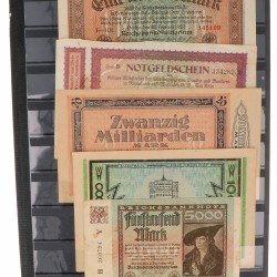 Germany. Lot 50 notes. Notgeld. Type 1923. - Fine – UNC.