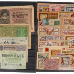 Germany. Lot 50 notes. Notgeld. Type 1923. - Fine – UNC.