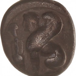 Ionia. Chios. Tetrobol. N.D. (435 - 425 BC).