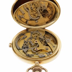 Lemania savonette chronograaf - Herenzakhorloge - ca. 1910.