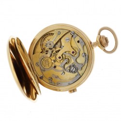 Lemania savonette chronograaf - Herenzakhorloge - ca. 1910.