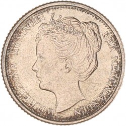 10 cent. Wilhelmina. 1906. UNC.