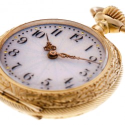 Coultre & Co Cilindergang - Dameszakhorloge - ca. 1898.