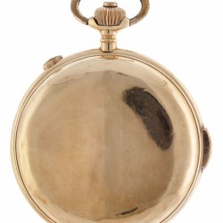 Gouden Savonette Chronograaf - Herenzakhorloge - ca. 1889.