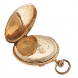 Gouden Savonette Chronograaf - Herenzakhorloge - ca. 1889.