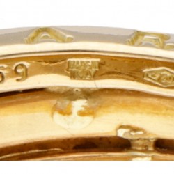 18 kt. Geelgouden Bvlgari B.Zero1 4-band ring.