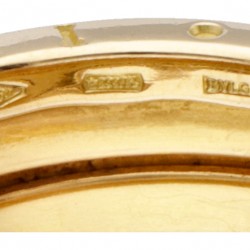 18 kt. Geelgouden Bvlgari B.Zero1 4-band ring.