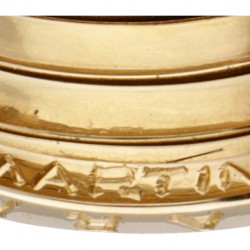 18 kt. Geelgouden Bvlgari 'B.Zero1' 4-band ring.