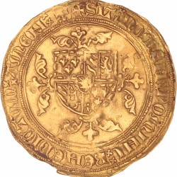 Gouden leeuw. Henegouwen. Valenciennes. Filips de goede. Z.j. (1454 - 1466). Zeer Fraai -.