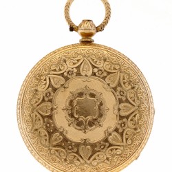 No Reserve - Reid & Sons Newcastle 18K. - Heren zakhorloge - ca. 1870.