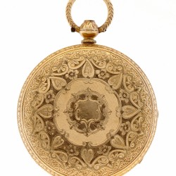 No Reserve - Reid & Sons Newcastle 18K. - Heren zakhorloge - ca. 1870.