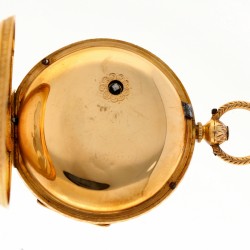 No Reserve - Reid & Sons Newcastle 18K. - Heren zakhorloge - ca. 1870.