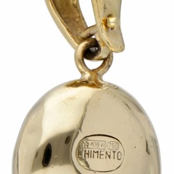 18 kt. Geelgouden Chimento Italiaans design olifant hanger.