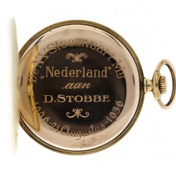 No Reserve - 14K Longines Ankergang - Herenhorloge - ca. 1888.