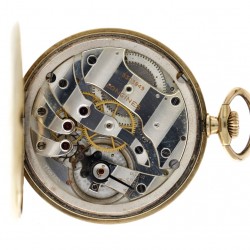 No Reserve - 14K Longines Ankergang - Herenhorloge - ca. 1888.