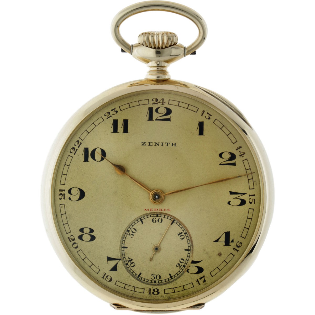 Zenith ''Merkes'' Ankergang - Herenzakhorloge - ca. 1900.