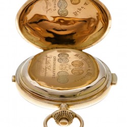Chronograaf Minuten Repetitie Ankergang Savonette - Herenzakhorloge - ca. 1900.