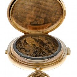 Chronograaf Minuten Repetitie Ankergang Savonette - Herenzakhorloge - ca. 1900.