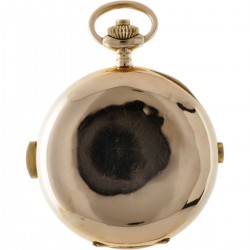 Chronograaf Minuten Repetitie Ankergang Savonette - Herenzakhorloge - ca. 1900.