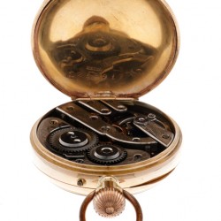 Jump Hour Ankergang - Herenzakhorloge - ca. 1900.
