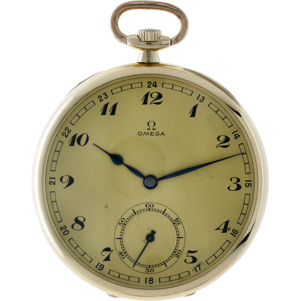 Omega Ankergang - Herenzakhorloge - ca. 1936.