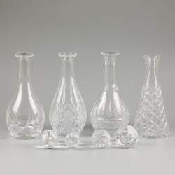 (4) delig lot karaffen / decanters