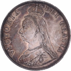 Great-Britain. Victoria. 2 Florin. 1889.