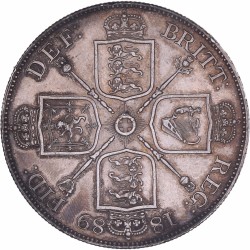 Great-Britain. Victoria. 2 Florin. 1889.
