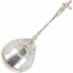Gelegenheidslepel ( Onbekend vroeg 17e eeuw ) zilver.