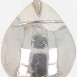 Gelegenheidslepel ( Onbekend vroeg 17e eeuw ) zilver.