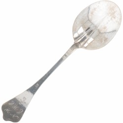 Lepel (Groningen Joseph Seeser 1752-1781) zilver.