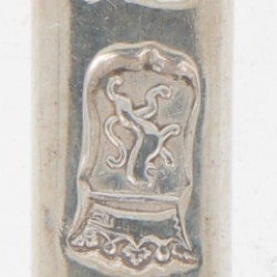 Lepel (Rotterdam Johannes Jansen 1772-1811) zilver.