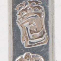 Lepel (Nijmegen Willem Schiff 1739-1775) zilver.