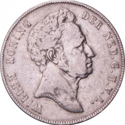 2½ gulden. Willem I. 1840. Zeer Fraai -.