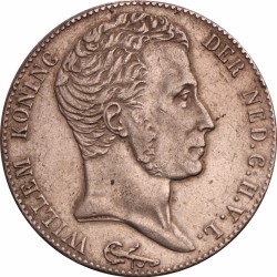 3 gulden. Willem I. 1830/20. Zeer Fraai / Prachtig.