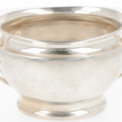 (3) Delig theeservies zilver.