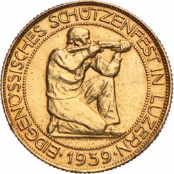 Switzerland. Lüzern. 100 Francs. 1939.