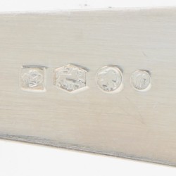 Vlalepel "Haags Lofje" zilver.