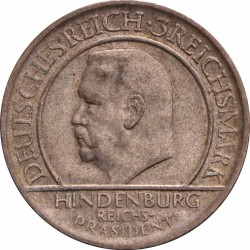 Germany. Weimar republic. 3 Mark. 1929 D.