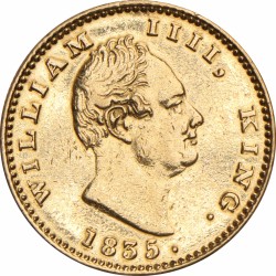 India. British colony. Wiliam IV. Mohur. 1835 (c).