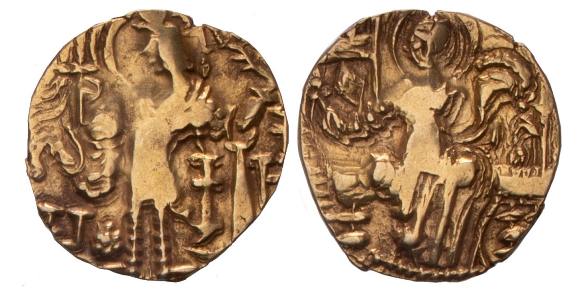 India. Gupta empire. Chandragupta I. Stater. N.D.