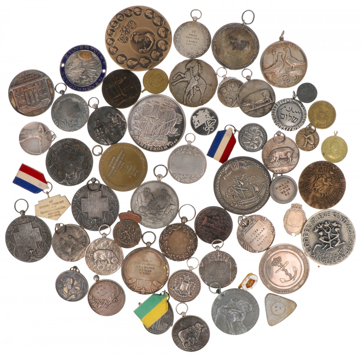 Nederland. Lot (50) Penningen.