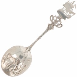 Gelegenheidslepel zilver.