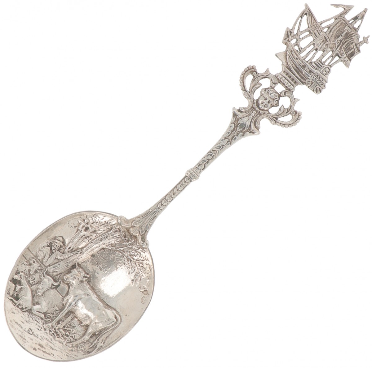 Gelegenheidslepel zilver.