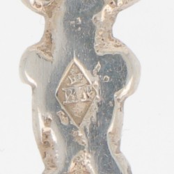 Gelegenheidslepel zilver.