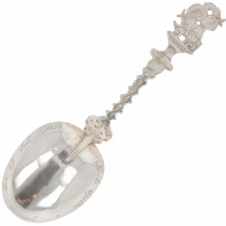 Gelegenheidslepel zilver.